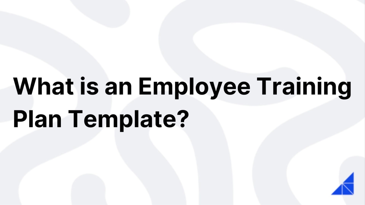 What Is An Employee Training Plan Template Workramp 5712